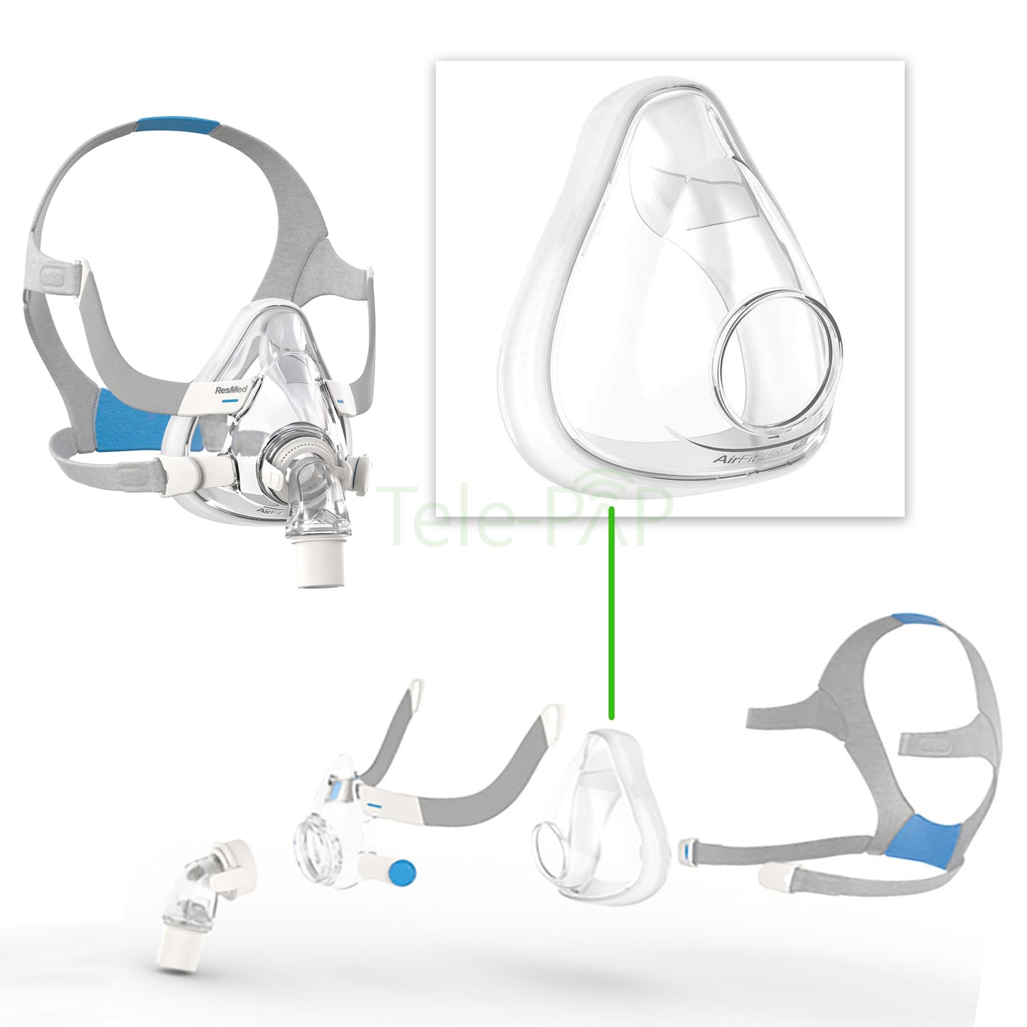 Cushion for ResMed AirFit F20 Full Face Mask
