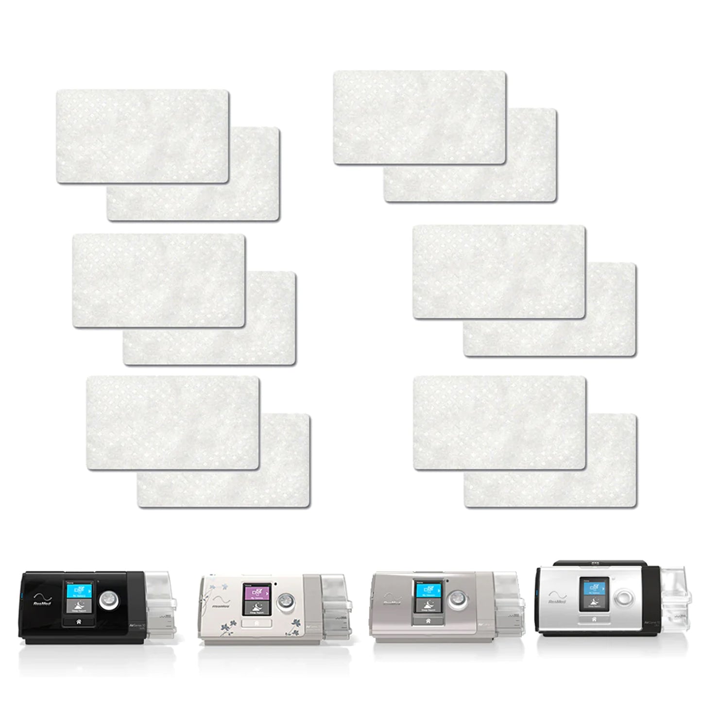 Hypoallergenic Filters for AirSense & AirCurve