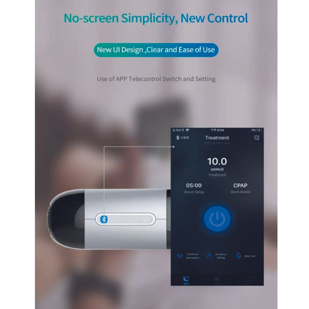 BMC M1 Mini AutoCPAP with P2 Nasal Pillow Mask