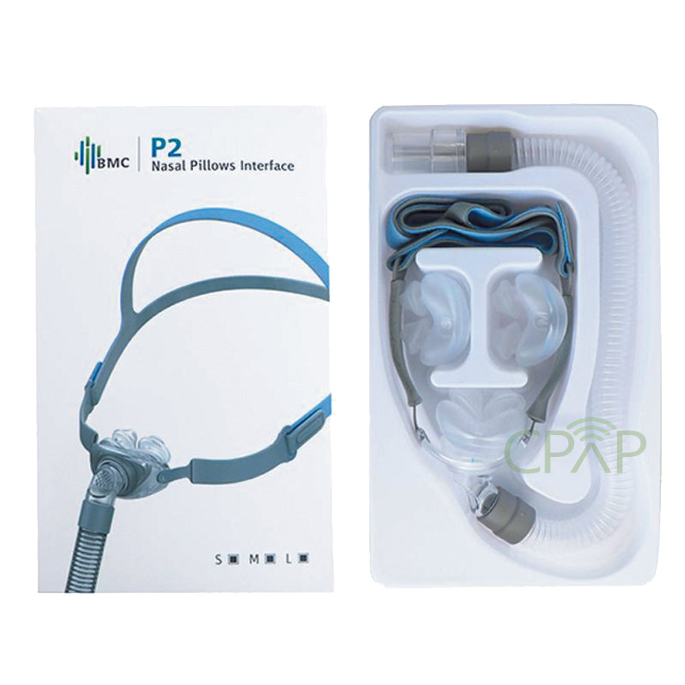 BMC M1 Mini AutoCPAP with P2 Nasal Pillow Mask